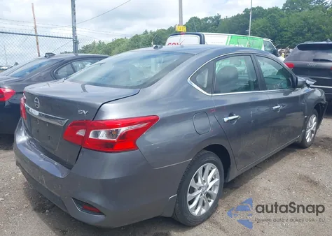 2017 Nissan Sentra Sv z USA, uszkodzony, nr VIN 3N1AB7AP6HY408638